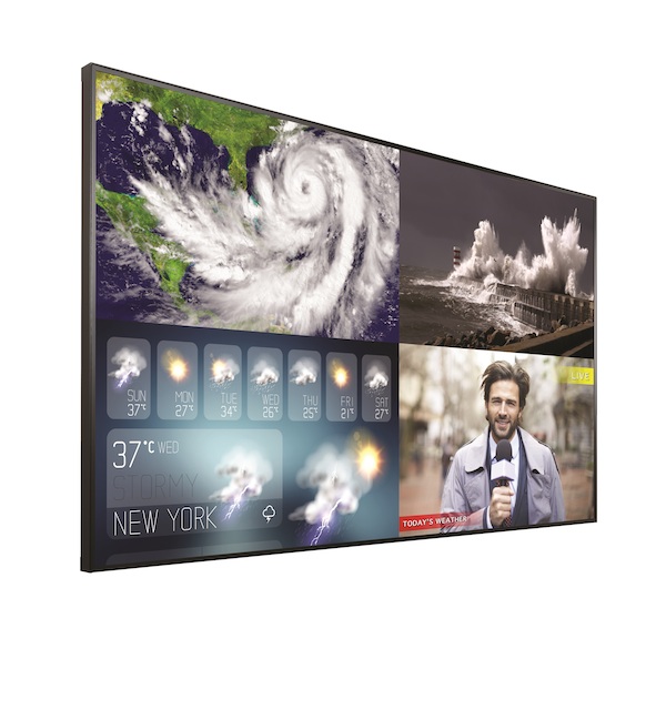 christie 98-inch flat panel