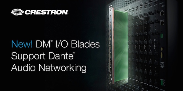 crestron digitalmedia dante