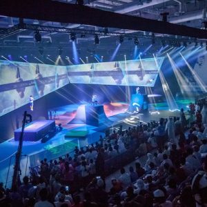 nas sports tournament opening ceremony