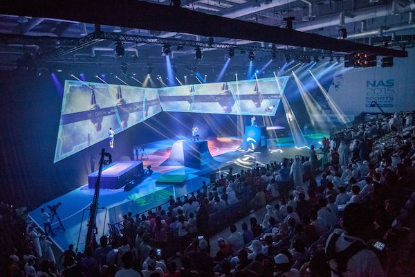 nas sports tournament opening ceremony