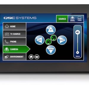 qsc q-sys touchscreen controller