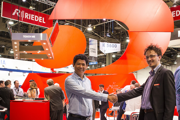 riedel vietcoms partnership handshake