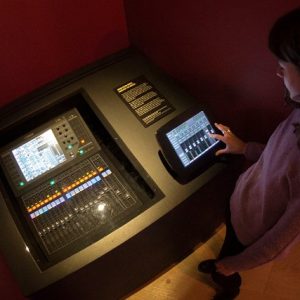 yamaha ql1 at v&a theatre exhibition