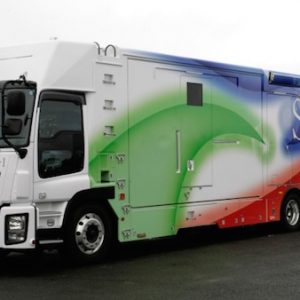 ikegami 8K OB production vehicle