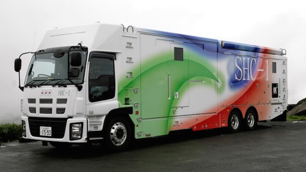 ikegami 8K OB production vehicle