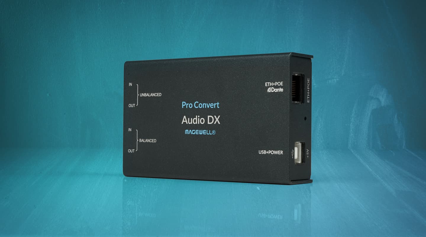 Review: Magewell Pro Convert Audio DX