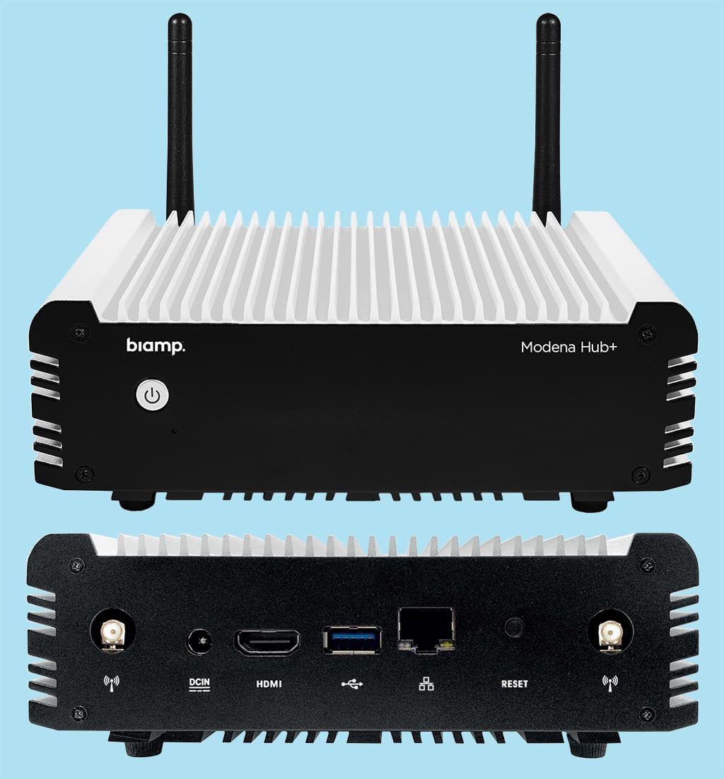 Biamp_modenahubplus-front-june2020-pichi