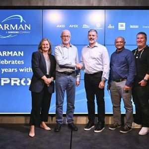 JPRO and Harman Celebrate 35 Years