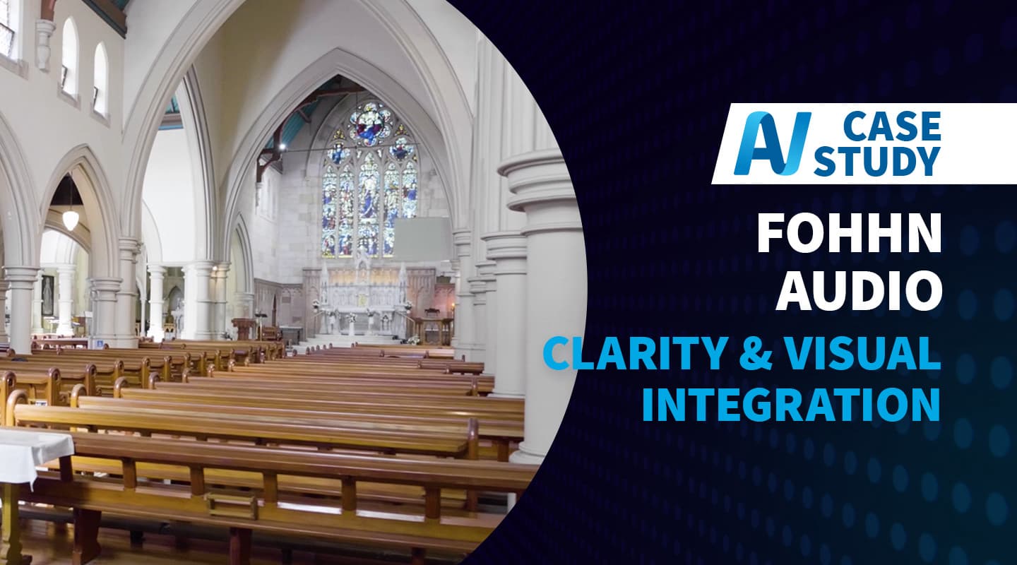 Video: Fohhn Audio Brings Clarity to Our Lady of the Sacred Heart, Randwick