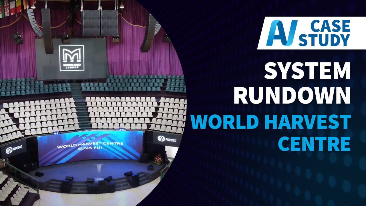 Video: Martin Audio WPM at World Harvest Centre, Fiji