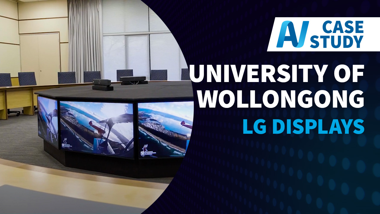 Video: LG Displays at University of Wollongong