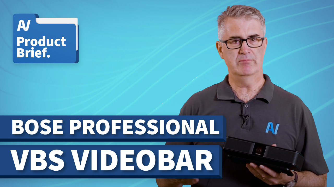AV Product Brief: Bose Professional Videobar VB-S