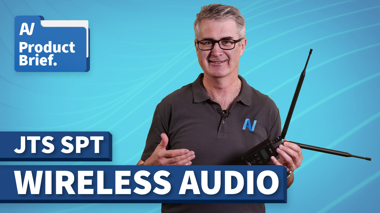 AV Product Brief: JTS SPT Wireless Audio System