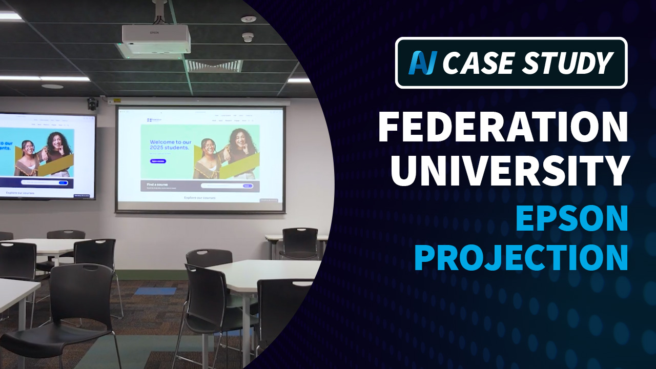 Video: Why Amit Suyan at Federation University Chooses Epson Projection