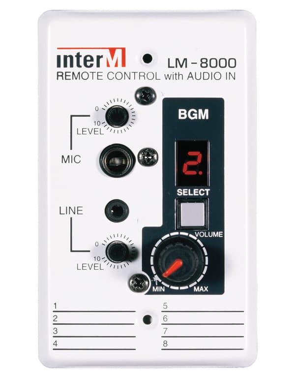LM8000 Remote Control-pichi