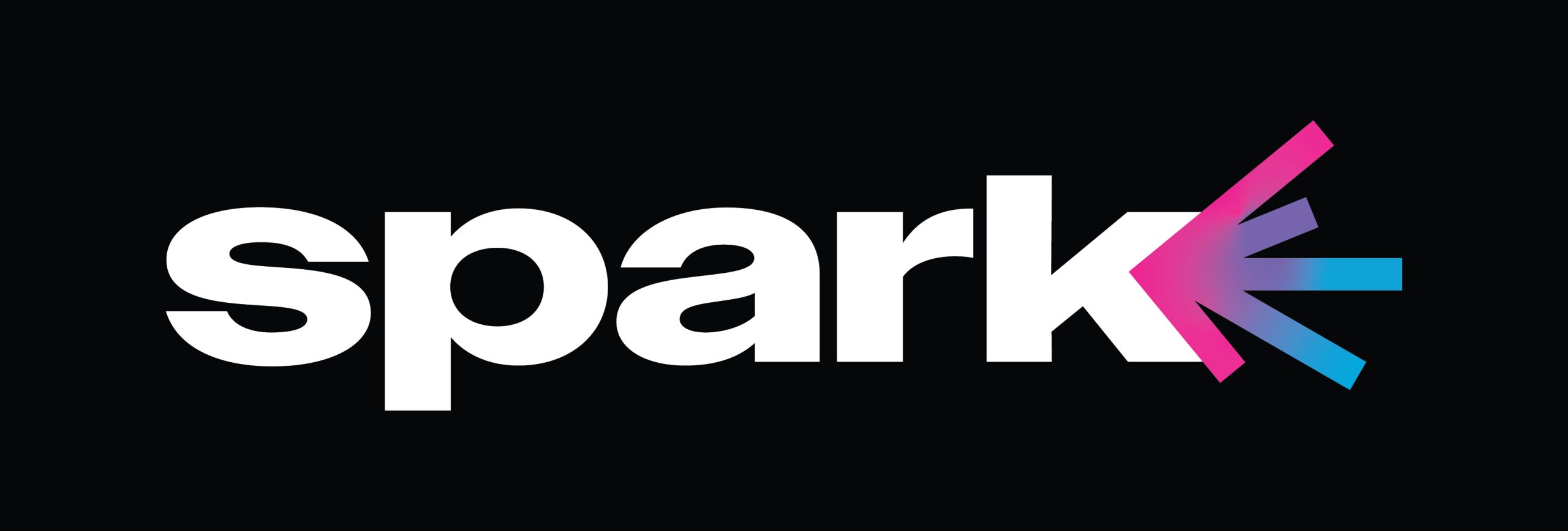 spark26 - Logo - white & color - black background@1 5x-100